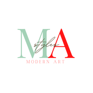 modern art styles logo