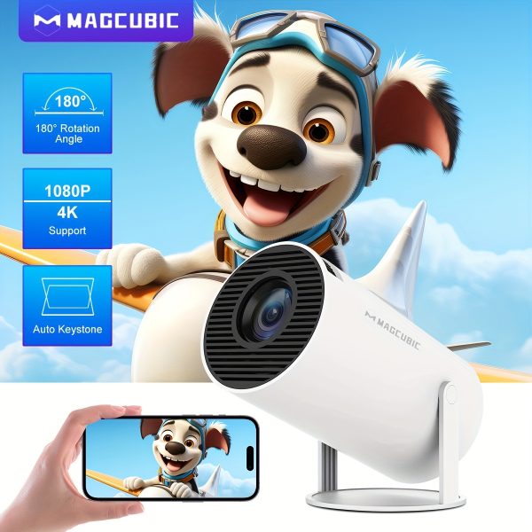 Magcubic Support 4K Projector WITH Wifi Home Theater Outdoor Portable