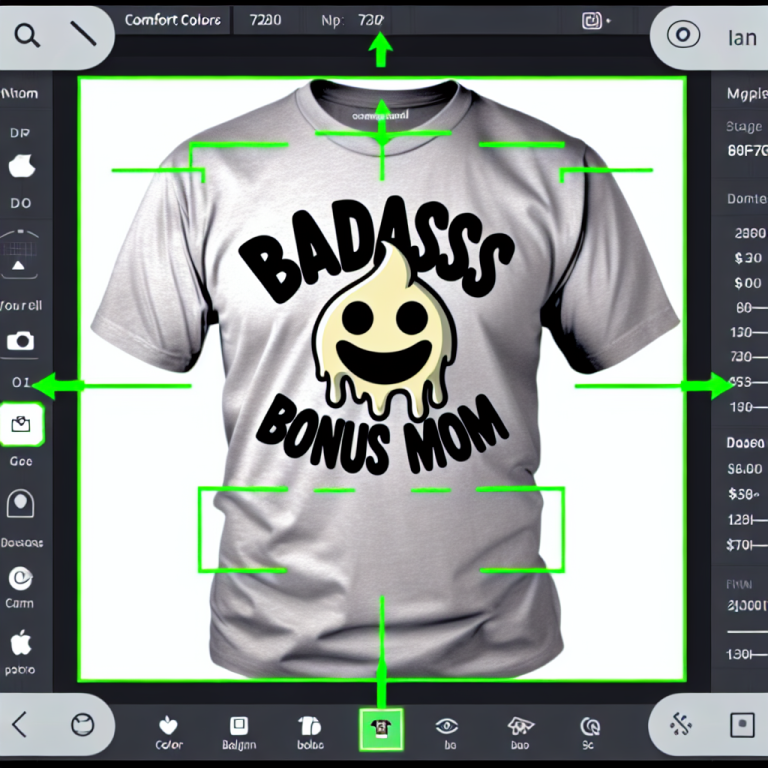 Comfort Colors T-Shirt\ Badass Bonus Mom T-Shirt, Funny Step Mom T-Shirt, Bonus Mom Melting Face Shirt, Trendy Bonus Mom Shirt, Gift for Mom